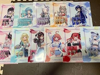 Amazon.co.jp: ぶいすぽ GIGO クリアファイル 第1弾 第2弾 30枚